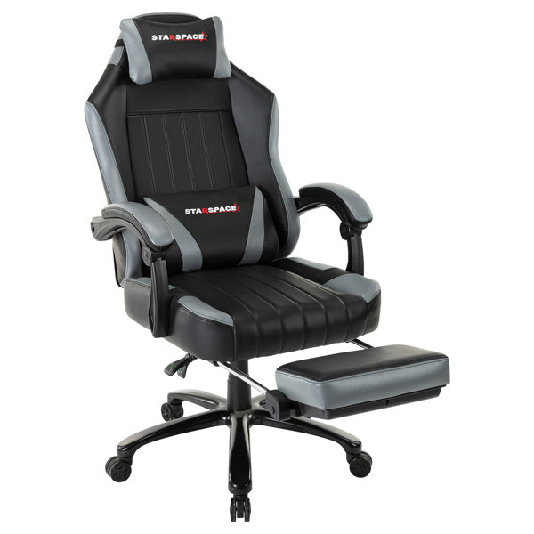 RIMIKING STARSPACE Big & Tall 400Lb Memory Foam Reclining Gaming Chair